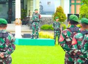 Dandim 1314/Gorut Pimpin Apel Gelar Pasukan Pengamanan PSU Pilkada 2025 Gorut