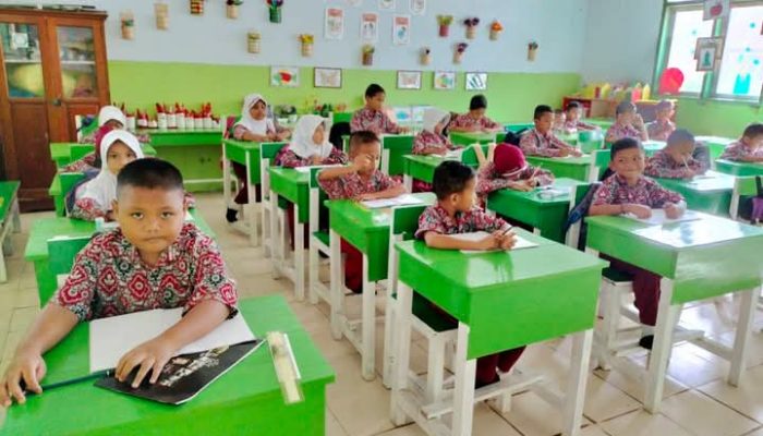 Ulangan Semester Genap SD Negeri 3 Anggrek Berjalan Lancar