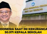 Indonesia Kekurangan 50 Ribu Kepala Sekolah, Kemendikdasmen Luncurkan Program Kepemimpinan