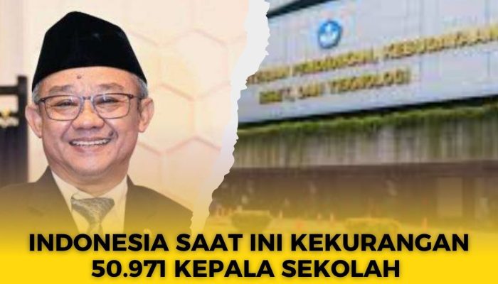 Indonesia Kekurangan 50 Ribu Kepala Sekolah, Kemendikdasmen Luncurkan Program Kepemimpinan