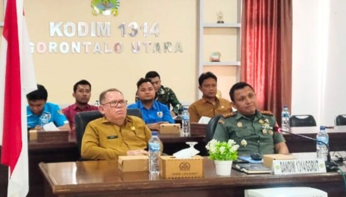 Kodim 1314/Gorontalo Utara Gelar Sosialisasi Rencana Pembentukan Komponen Cadangan Tahun 2025