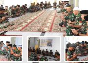 Doa Bersama Peringati HUT ke-67 Kodam XIII/Merdeka di Kodim 1314/Gorut