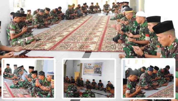 Doa Bersama Peringati HUT ke-67 Kodam XIII/Merdeka di Kodim 1314/Gorut