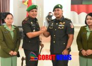 Dandim 1314/Gorut Hadiri Sertijab Dandim 1315/Kabgor di Makorem 133/NW
