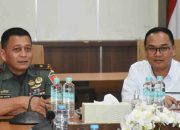 Danrem 133/NW Gelar Audiensi Bersama BWS II Gorontalo Bahas Pelestarian Danau Limboto