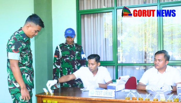 Prajurit Korem 133/NW Dibekali Edukasi Bahaya Narkoba Lewat Program P4GN