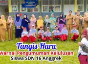 Tangis Haru Warnai Pengumuman Kelulusan Siswa SDN 16 Anggrek