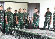 Pangdam XIII/Merdeka Tinjau Kesiapan Area Pra-Marshaling YTP 824, Danrem 133/NW Dampingi Langsung