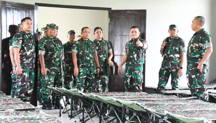 Pangdam XIII/Merdeka Tinjau Kesiapan Area Pra-Marshaling YTP 824, Danrem 133/NW Dampingi Langsung