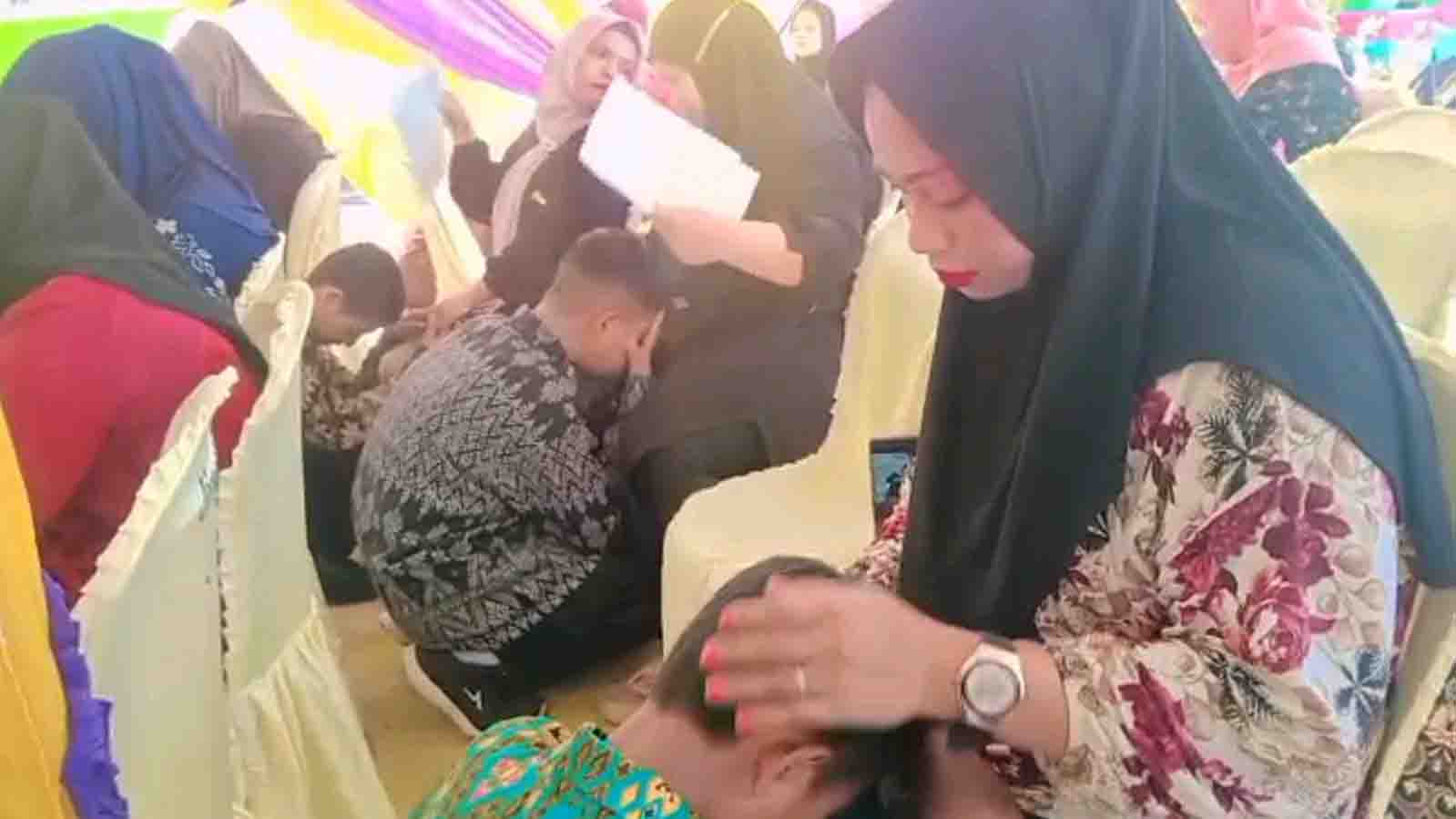 Siswa kelas 6 SDN 4 Anggrek