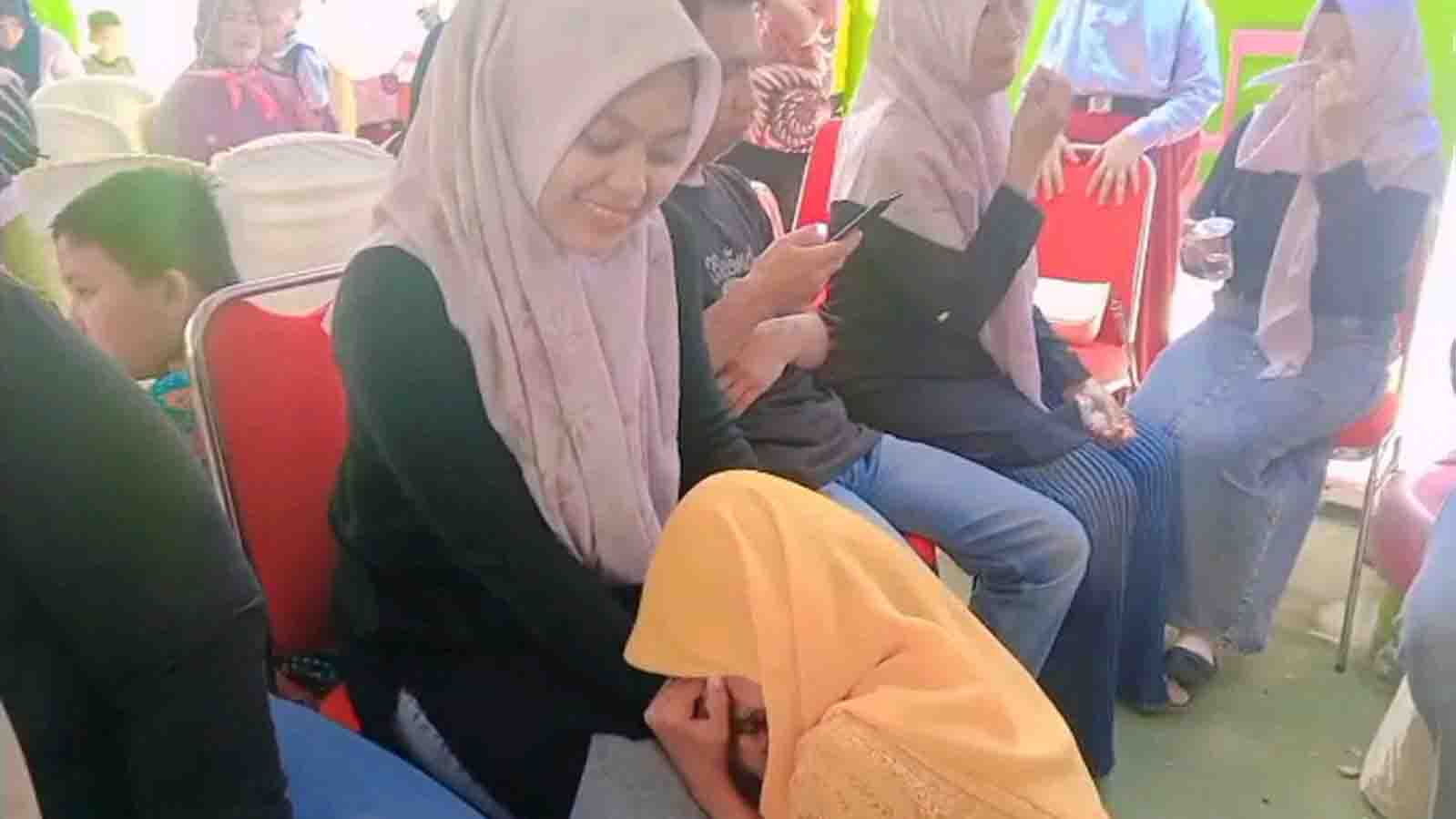 Siswa kelas 6 SDN 4 Anggrek