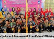 Pelepasan Siswa Kelas 6 SDN 4 Anggrek Penuh Haru dan Syukur