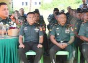 Kunker Danrem 133/NW perdana di Wilayah Kodim 1313/Pohuwato