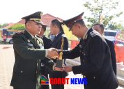 Dandim 1314/Gorut Hadiri HUT Bhayangkara ke-79: Sinergi TNI-Polri Jadi Fondasi Keamanan Daerah