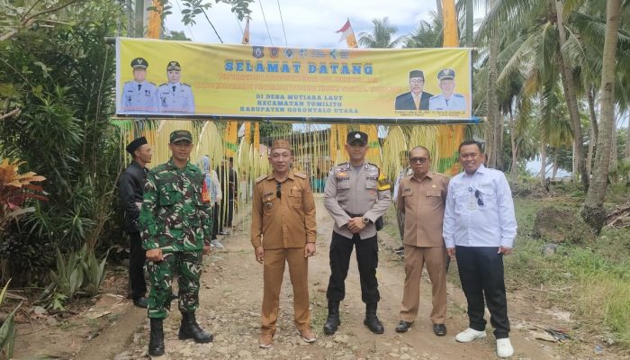 Serma Ruslang Dampingi Penilaian Desa Mutiara Laut dalam Lomba Nasional Stunting