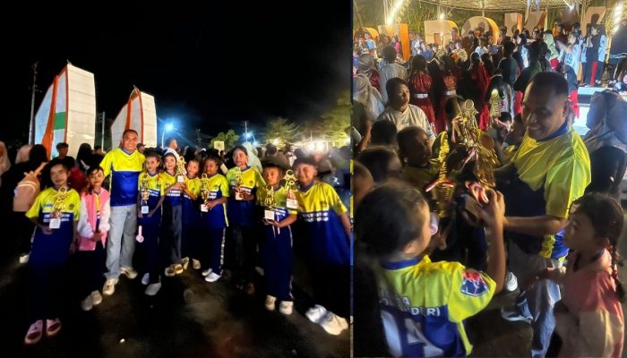 SDN 4 Anggrek Raih Juara 2 Umum North Marching Competition