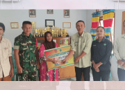 Babinsa Dampingi Penyaluran BLT Dana Desa di Mebongo Gorontalo Utara