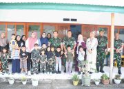 Tingkatkan Fasilitas Belajar, Danrem 133/NW Tinjau Sejumlah TK Kartika di Gorontalo