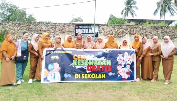 Puskesmas Anggrek Gelar Pemeriksaan Kesehatan Gratis untuk Siswa SDN 16