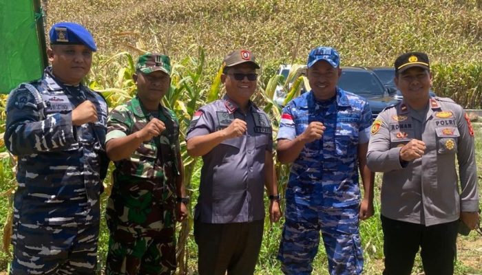 Danramil Kwandang Hadiri Penandatanganan Kerja Sama Pemerintah Gorut dan PT GCL