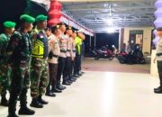 Kodim 1314/Gorut dan Polres Gelar Patroli Malam Bersama