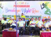 Dansatradar 207 Kwandang Hadiri Pencanangan Bercahaya Night Run Harkodia