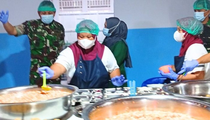 Dandim 1314/Gorut Tinjau Dapur SPPG Rumah Nurul Ilm
