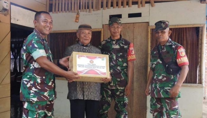 Kodim 1314 Gorut Salurkan Tali Asi untuk Purnawirawan TNI