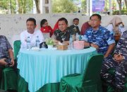 Sinergi TNI Tiga Matra, Kodim 1314/Gorut Gelar Bazar Murah dan Kesehatan