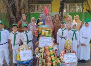 SDN 3 Anggrek Turut Meriahkan Peringatan Maulid Nabi di Masjid Ar-Rayan