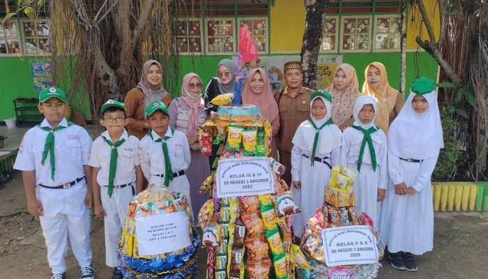 SDN 3 Anggrek Turut Meriahkan Peringatan Maulid Nabi di Masjid Ar-Rayan