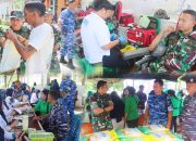 Kodim Gorut Bersama Satrad dan Lanal Hadirkan Bazar Murah Dalam Rangka HUT TNI ke-80