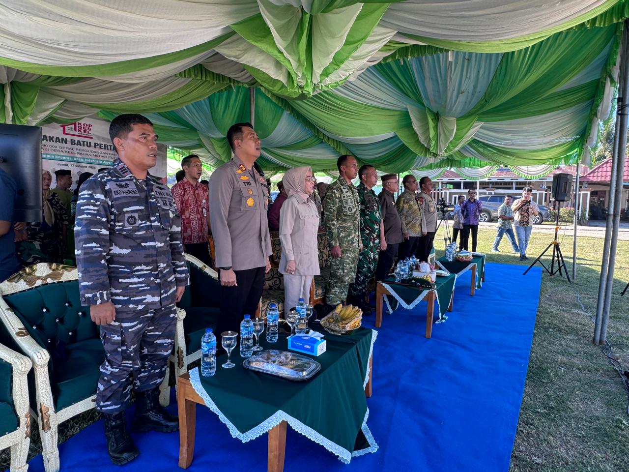 Korem 133/NW Dukung Pemerataan Ekonomi Desa Lewat Koperasi Merah Putih