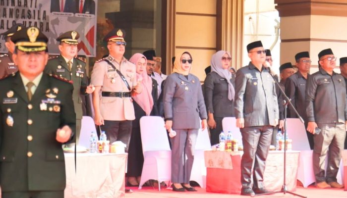 Dandim 1314/Gorut Hadiri Upacara Hari Kesaktian Pancasila, Tegaskan Komitmen Jaga Ideologi Bangsa