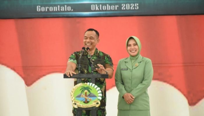 Danrem 133/NW Pimpin Acara Serah Terima Jabatan Kasrem, dan Kenaikan Pangkat Prajurit, serta Tradisi Satuan