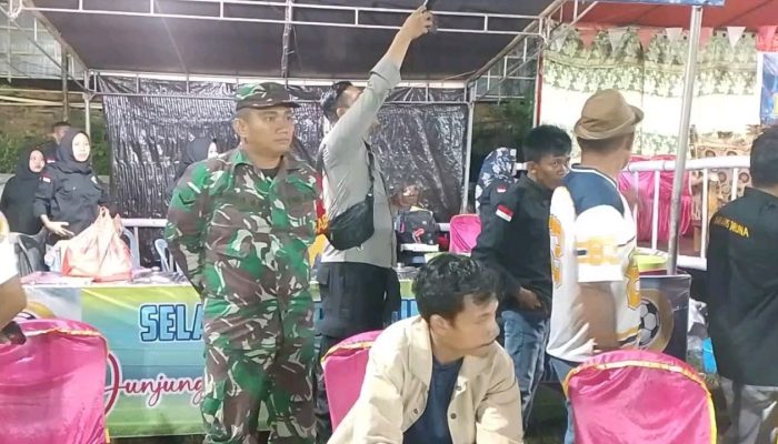 Babinsa Koramil 1314-01/Kwandang Hadiri Pembukaan Helumo Cup II 2025