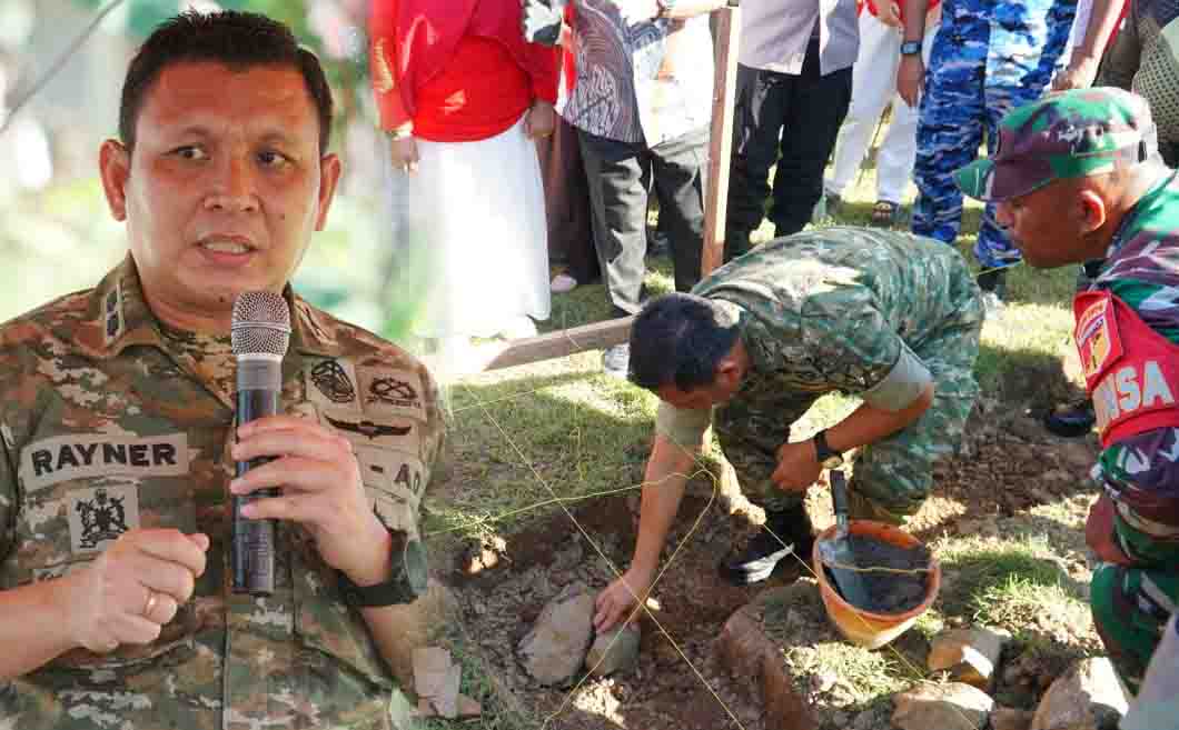 Dandim 1314/Gorut Letkol Inf Rayner Wajong Tegaskan Komitmen TNI Kawal Pembangunan Koperasi Merah Putih