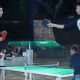 Kebersamaan Satgas TMMD Kodim 1315/KG dan Pemuda Tonala Terjalin di Meja Pingpong