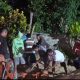Satgas TMMD Ke-126 Kodim 1315/KG Lembur Malam Kejar Target Pengecoran Jalan di Desa Tonala