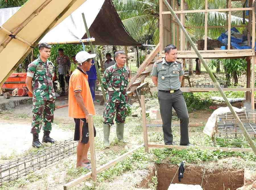 Dandim 1314/Gorut Tinjau Langsung Progres Koperasi, Dorong Ekonomi Warga Segera Bangkit