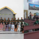 Prajurit dan Persit Kodim Gorut Gelar Doa Khidmat Jelang Hari Juang TNI AD 2025