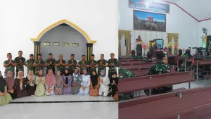 Prajurit dan Persit Kodim Gorut Gelar Doa Khidmat Jelang Hari Juang TNI AD 2025