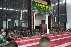 Korem 133/NW Gelar Doa Bersama Hari Juang TNI AD