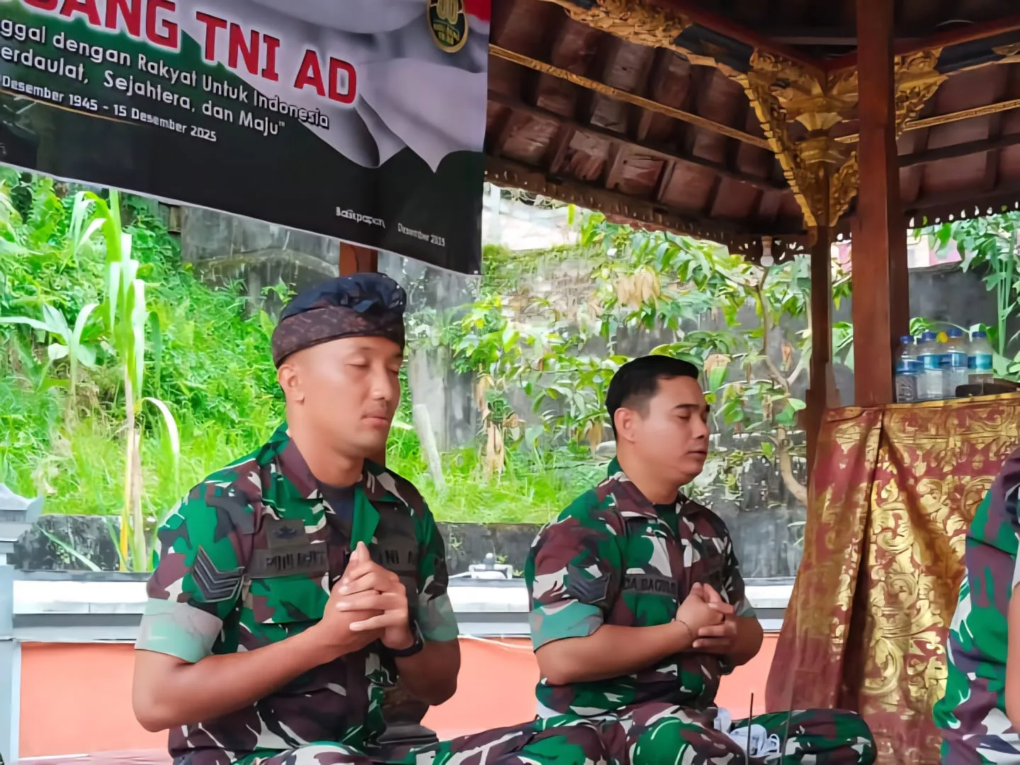 Kodam VI/Mulawarman Gelar Doa Bersama Peringati 80 Tahun Hari Juang TNI AD