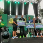 Prajurit Yonif 713/ST Raih Podium Adhiaksa Run Hakordia