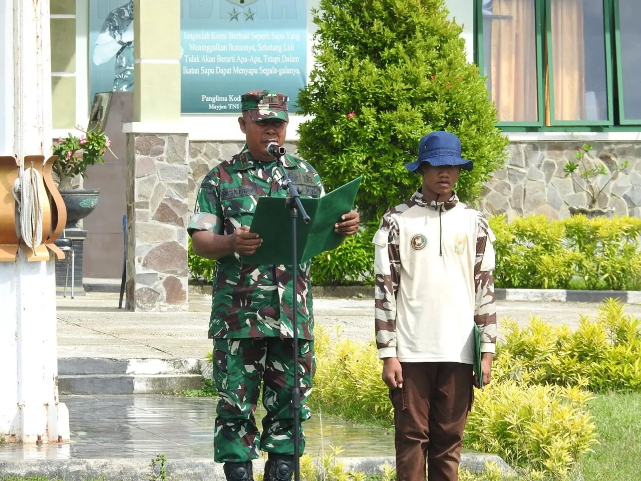Upacara Penutupan Persami KKRI Gelombang III Digelar di Kodim 1314/Gorut