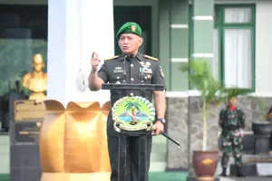 Korem 133/NW Peringati Hari Juang TNI AD 2025