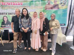 Sri Yolanda Luawo Hadiri Peresmian Koperasi Cahaya Tambang