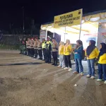 Kodim 1314/Gorut Bersama Polri Siaga di Pos Pelayanan Nataru Pontolo Atas