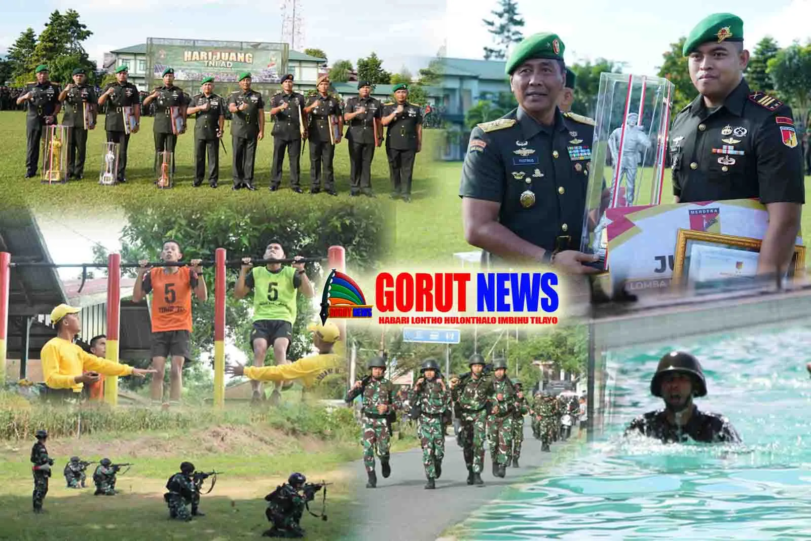 Yonif 713/ST Raih Juara Dua Lomba Binsat Kodam XIII/Merdeka